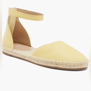New Eileen Fisher Lala Espadrille Leather Flat (size 6.5)